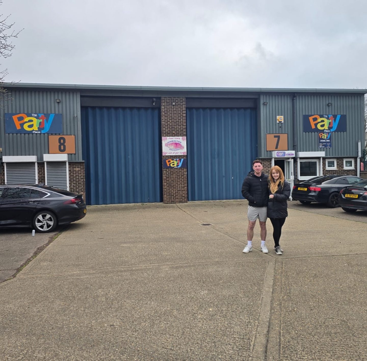 The frontage of Units 7–8 on Saville Road, the new home of Shadow Strength Gym